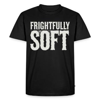 Confortable, Horreur, Esthétique, Effrayant, Confortable - T-shirt Premium bio Homme - noir - Devant - Nico (187cm)