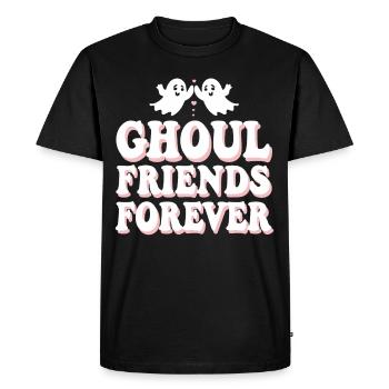 Paranormal Comedy Funny Ghost Humor Lighthearted - Men's Premium Organic T-Shirt - black - Front - Nico (187cm)