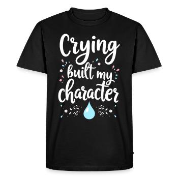 Autonomisation de la séparation, amour de soi, nouveaux départs - T-shirt Premium bio Homme - noir - Devant - Nico (187cm)