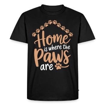Héros du refuge pour animaux Freiwillige Tierrettung - T-shirt Premium bio Homme - noir - Devant - Nico (187cm)
