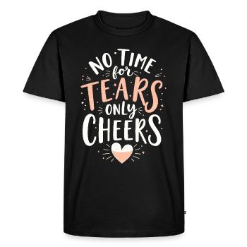 Séparation, autonomisation, amour de soi, nouveaux départs - T-shirt Premium bio Homme - noir - Devant - Nico (187cm)