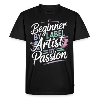 Passe-temps créatif pour les débutants dans le - T-shirt Premium bio Homme - noir - Devant - Nico (187cm)