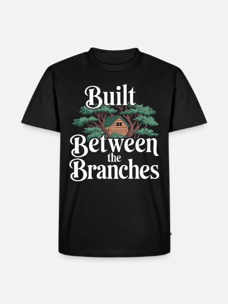 Treehouse builder DIY treehouse construction - Men's Premium Organic T-Shirt - black
