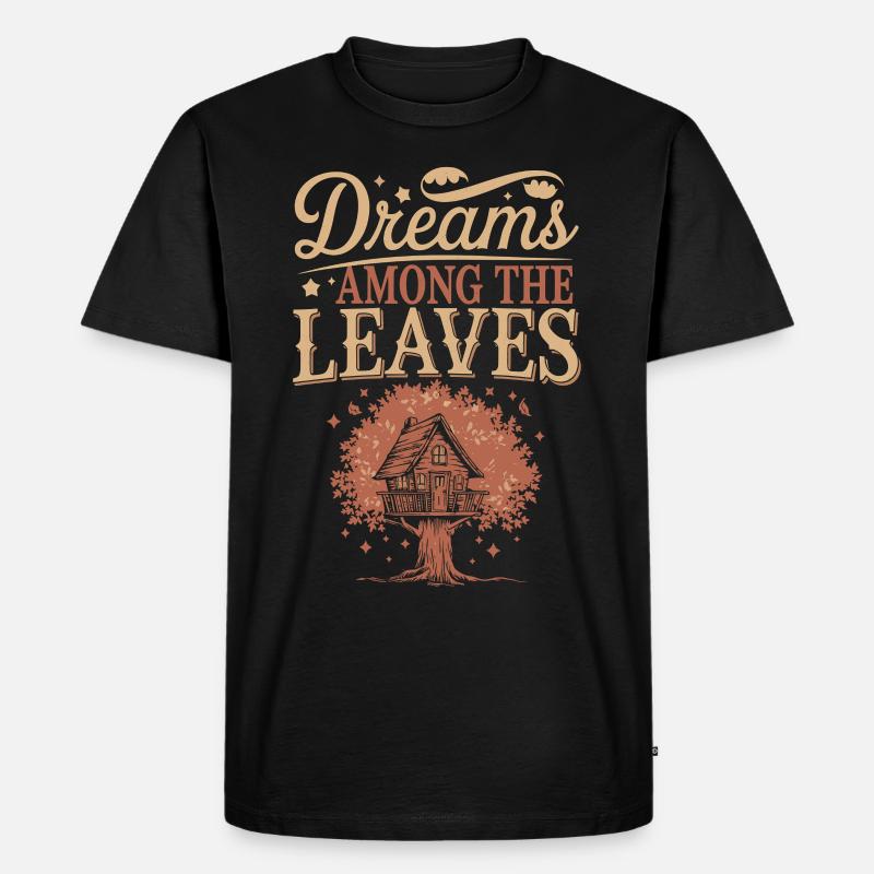 Baumhausbauer Diy-baumhausbau - Männer Premium Bio T-Shirt - Schwarz