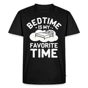 Sleep Hygiene Enthusiasts, Restful Nights, - Men's Premium Organic T-Shirt - black - Front - Nico (187cm)