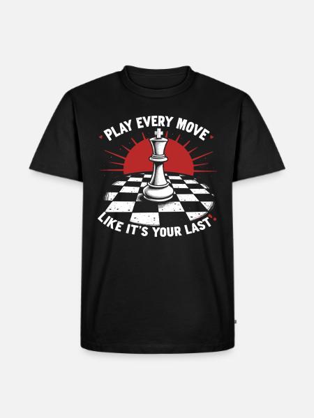 Chess Tacticians Strategy Masters Tactical - Men's Premium Organic T-Shirt - black
