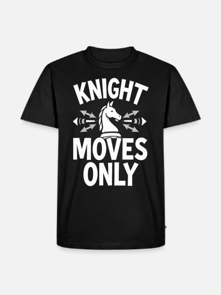Chess Tacticians Strategy Masters Tactical - Men's Premium Organic T-Shirt - black