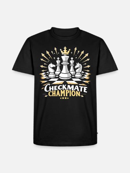 Chess Tacticians Strategy Masters Tactical - Männer Premium Bio T-Shirt - Schwarz