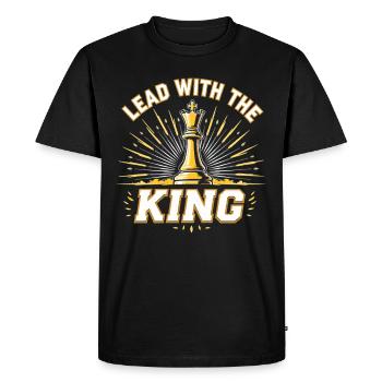 Chess Tacticians Strategy Masters Tactical - Men's Premium Organic T-Shirt - black - Front - Nico (187cm)