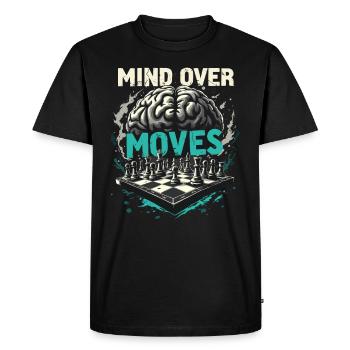 Chess Tacticians Strategy Masters Tactical - Men's Premium Organic T-Shirt - black - Front - Nico (187cm)
