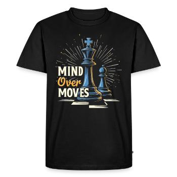 Chess Tacticians Strategy Masters Tactical - Men's Premium Organic T-Shirt - black - Front - Nico (187cm)