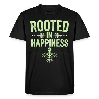 Plant Collector for Houseplant Collectors in the - Men's Premium Organic T-Shirt - black - Front - Nico (187cm)