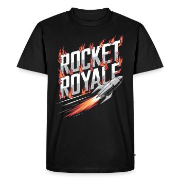 Space-themed players Cosmic Gaming Sci-fi - Men's Premium Organic T-Shirt - black - Front - Nico (187cm)