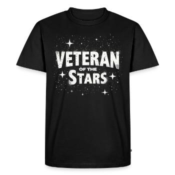 Space-themed players Cosmic Gaming Sci-fi - Men's Premium Organic T-Shirt - black - Front - Nico (187cm)