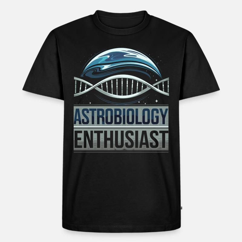 Astrobiology Space Exploration Extraterrestrial - Männer Premium Bio T-Shirt - Schwarz