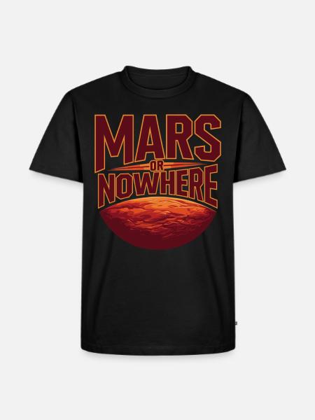 Astrobiology Space Exploration Extraterrestrial - Men's Premium Organic T-Shirt - black