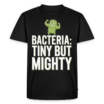 Microscope Enthusiast Lab Technician Science - Men's Premium Organic T-Shirt - black - Front - Nico (187cm)
