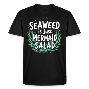 Sirène Artiste sous-marin Sirène - T-shirt Premium bio Homme - noir - Devant - Nico (187cm)