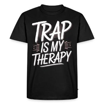 Producteur de musique 808 Bass Hip-hop Beatmaker - T-shirt Premium bio Homme - noir - Devant - Nico (187cm)