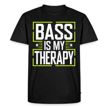 Producteur de musique 808 Bass Hip-hop Beatmaker - T-shirt Premium bio Homme - noir - Devant - Nico (187cm)