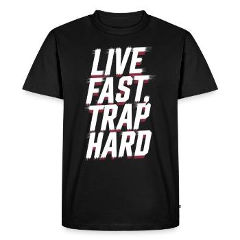 Producteur de musique 808 Bass Hip-hop Beatmaker - T-shirt Premium bio Homme - noir - Devant - Nico (187cm)