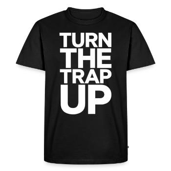 Producteur de musique 808 Bass Hip-hop Beatmaker - T-shirt Premium bio Homme - noir - Devant - Nico (187cm)
