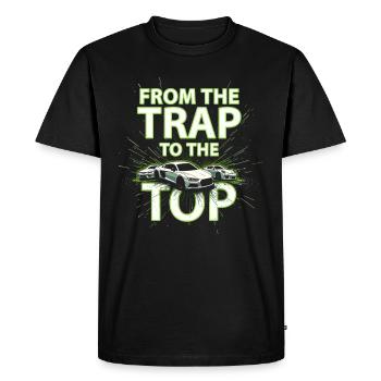 Producteur de musique 808 Bass Hip-hop Beatmaker - T-shirt Premium bio Homme - noir - Devant - Nico (187cm)
