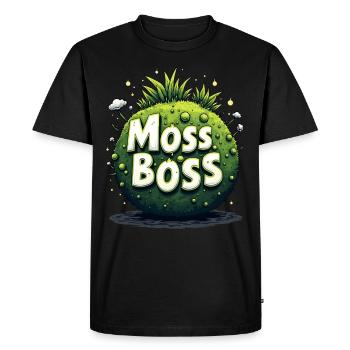 Kokedama Moss Ball Plants Japanese Gardening - Men's Premium Organic T-Shirt - black - Front - Nico (187cm)