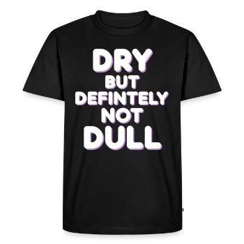 Sober Living Rétablissement Mode de vie Sans alcool - T-shirt Premium bio Homme - noir - Devant - Nico (187cm)