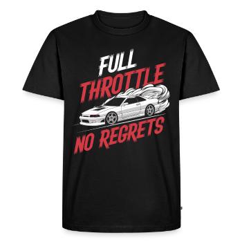 Drift automobile, course automobile, drift automobile - T-shirt Premium bio Homme - noir - Devant - Nico (187cm)