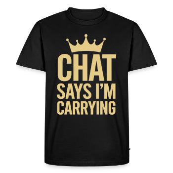 Gaming Streamer Streaming en direct Gamer Content - T-shirt Premium bio Homme - noir - Devant - Nico (187cm)