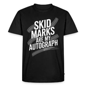 Drift automobile, course automobile, drift automobile - T-shirt Premium bio Homme - noir - Devant - Nico (187cm)