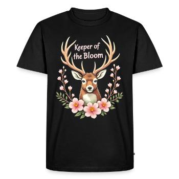 Ostara Eostre Equinox Witch Pagan Goddess Rituals - Men's Premium Organic T-Shirt - black - Front - Nico (187cm)