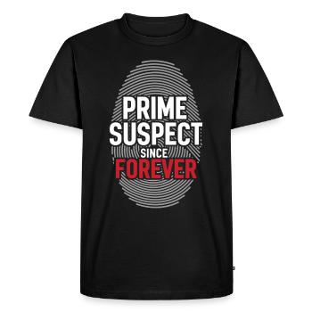 Murder Mystery Dinner Outfit, Party, Crime Scene - Men's Premium Organic T-Shirt - black - Front - Nico (187cm)
