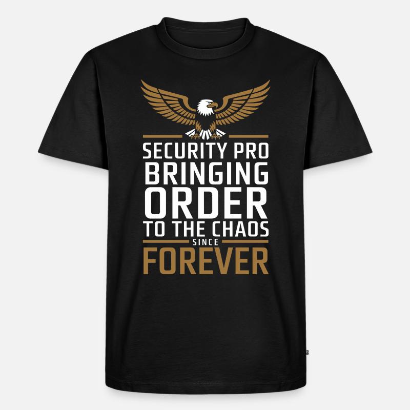 Private Security Professional Bodyguard Vip - Männer Premium Bio T-Shirt - Schwarz
