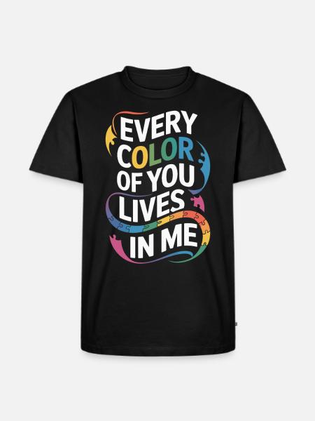 Autism siblings - Men's Premium Organic T-Shirt - black