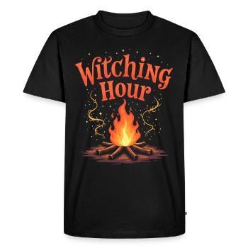Summer Witches Beach Witch Aesthetic Sun Magic - Men's Premium Organic T-Shirt - black - Front - Nico (187cm)
