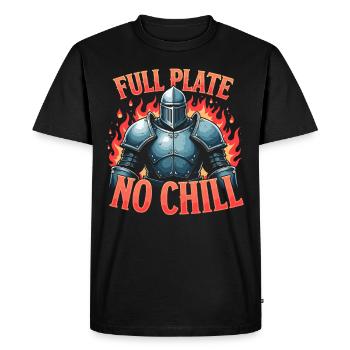 GN Action en direct RPG Jeu Fantasy Combat - T-shirt Premium bio Homme - noir - Devant - Nico (187cm)