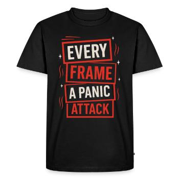 Le cinéaste indépendant, scénariste de - T-shirt Premium bio Homme - noir - Devant - Nico (187cm)