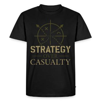 Historien militaire Bat Research War - T-shirt Premium bio Homme - noir - Devant - Nico (187cm)