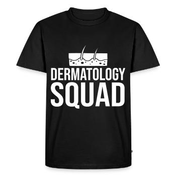 Dermatologie Soins de la peau Médecine de la peau Maladie - T-shirt Premium bio Homme - noir - Devant - Nico (187cm)