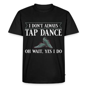 Tap Dance Beginners Shoes Learn Music Dancers - Men's Premium Organic T-Shirt - black - Front - Nico (187cm)