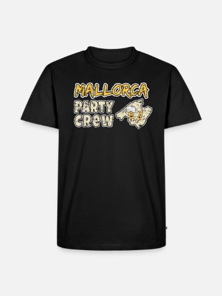 Mallorca Party Crew - Men's Premium Organic T-Shirt - black