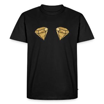 Bikini Diamant Carnaval - T-shirt Premium bio Homme - noir - Devant - Nico (187cm)