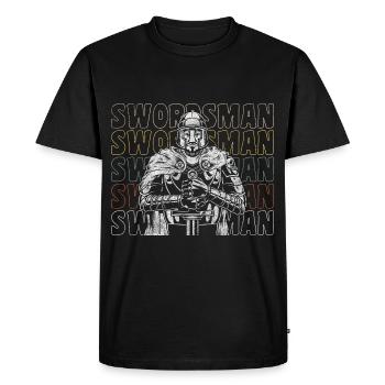 Épée Épée Guerrier Épées - T-shirt Premium bio Homme - noir - Devant - Nico (187cm)