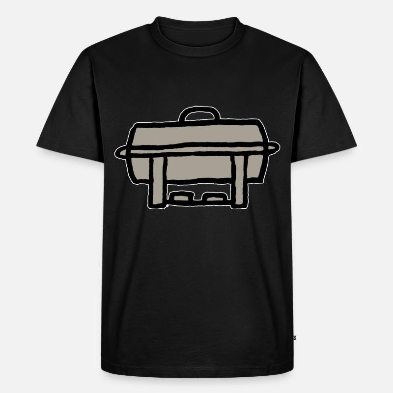 Warming Container Buffet Chafing Dish - Men's Premium Organic T-Shirt - black