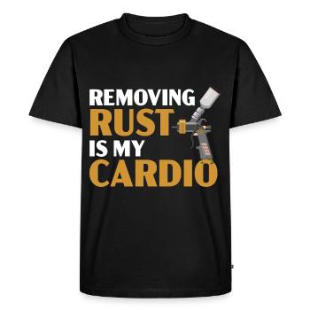 Je suis le peintre corporel spraytaculaire, de - T-shirt Premium bio Homme - noir - Devant - Nico (187cm)