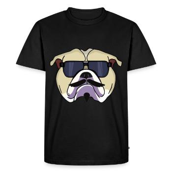 Colorbulls Conti Bulldoggen Continental Bulldogs - T-shirt Premium bio Homme - noir - Devant - Nico (187cm)