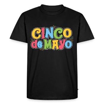 Cinco de Mayo 5 de mayo - T-shirt Premium bio Homme - noir - Devant - Nico (187cm)