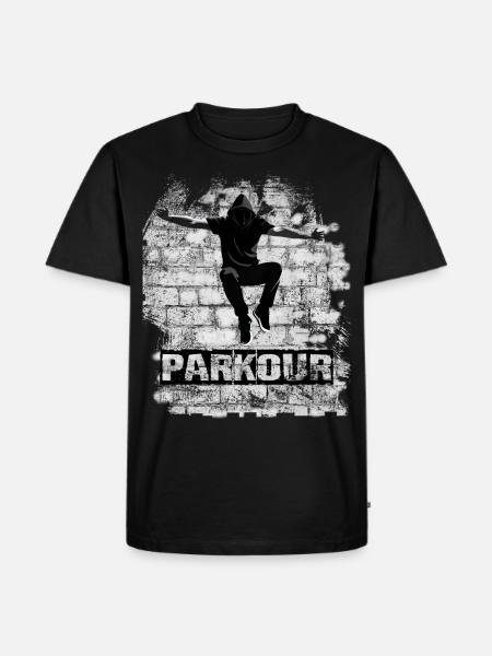 Parkour - T-shirt Premium bio Homme - noir